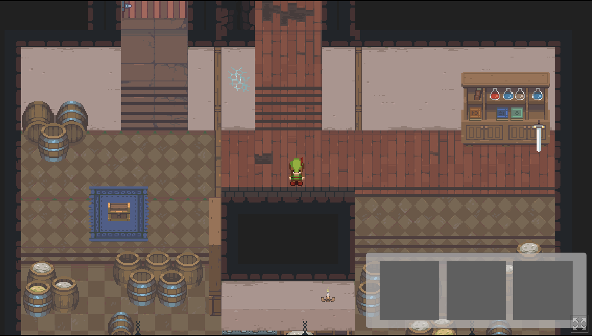 Project: Dungeon Escape Game — Behind the Door